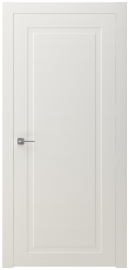 Межкомнатная дверь ПГ Duet 1 в цвете Ясень белоснежный  без стекла