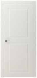 Межкомнатная дверь ПГ Duet 2 в цвете Ясень белоснежный  без стекла