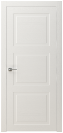 Межкомнатная Раздвижная дверь ПГ Duet 3 купе в цвете Ясень белоснежный  без стекла