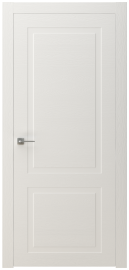 Межкомнатная дверь ПГ  Duet 10 в цвете Ясень белоснежный  без стекла