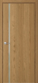 Межкомнатная дверь ПО BASE 1/1 горизонтальное направление в цвете Дуб Клэй со стеклом RAY белый