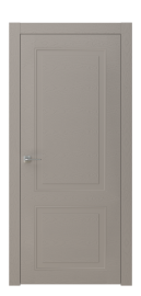 Межкомнатная дверь ПГ Duet 10 F в цвете Ясень Серый Шёлк без стекла