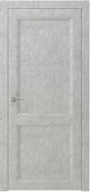 Межкомнатная дверь ПГ NEO 2 двустворчатая в цвете Серый Гранит без стекла