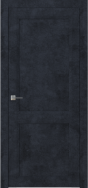 Межкомнатная Раздвижная дверь ПГ NEO 2 купе в цвете Чёрный Морион  без стекла