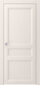 Межкомнатная дверь ПГ NEO 3 двустворчатая в цвете Крем софт без стекла