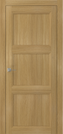 Межкомнатная дверь ПГ NEO 4 двустворчатая в цвете Дуб натур. без стекла