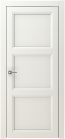 Межкомнатная дверь ПГ NEO 4 двустворчатая в цвете Айвори Софт без стекла