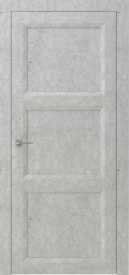 Межкомнатная дверь ПГ NEO 4 в цвете Серый Гранит без стекла