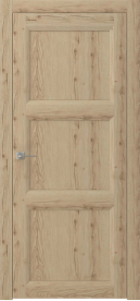 Межкомнатная дверь ПГ NEO 4 двустворчатая в цвете Дуб кантри  без стекла