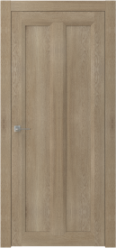 Межкомнатная дверь ПГ NEO 7 двустворчатая в цвете Дуб Скальный. без стекла