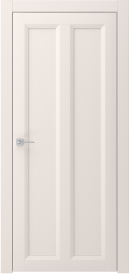 Межкомнатная дверь ПГ NEO 7 двустворчатая в цвете Крем софт без стекла