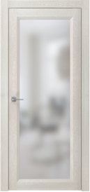Межкомнатная дверь ПО NEO 1 двустворчатая в цвете Дуб Мраморный. со стеклом Сатинат Белый