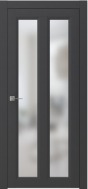 Межкомнатная дверь ПО NEO 7 в цвете Маренго софт со стеклом Сатинат Белый