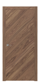 Межкомнатная Раздвижная дверь ПГ SOLO 8 купе в цвете Американский орех  без стекла