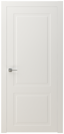 Межкомнатная Раздвижная дверь ПГ DUET 10  купе в цвете Белоснежный без стекла