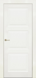 Межкомнатная дверь ПГ EMMA 9 двустворчатая в цвете Белоснежный без стекла