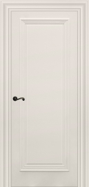 Межкомнатная дверь ПГ KATALINA 1  в цвете Молочно Белый без стекла