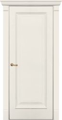 Межкомнатная дверь ПГ FLORENCIA 1 в цвете Молочно Белый без стекла