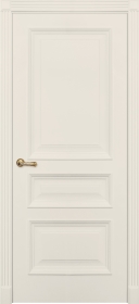 Межкомнатная дверь ПГ FLORENCIA 3  двустворчатая в цвете Молочно Белый без стекла