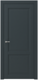 Межкомнатная дверь ПГ ELEGANCE 2  в цвете Антрацит без стекла
