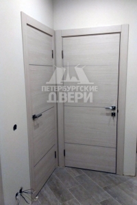 Установка двери ДГ Сити 3