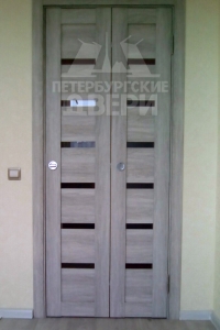 Установка двери ДО Квадро 2 (книжка)