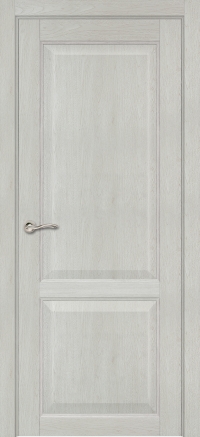 Межкомнатная дверь ПГ Elegance 2 в цвете Дуб Вайт. без стекла