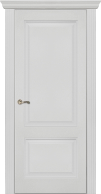 Межкомнатная дверь ПГ Rimini 2 в цвете Серый Шёлк без стекла