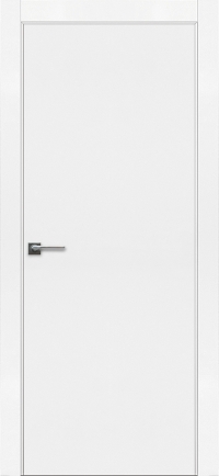 Межкомнатная дверь ПГ BASE 1  в цвете Белоснежный без стекла