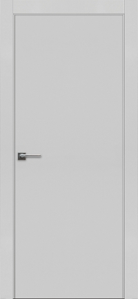 Межкомнатная дверь ПГ BASE 1  в цвете Серый Шёлк без стекла