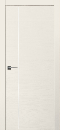 Межкомнатная дверь ПГ TOLEDO 7 в цвете Ясень Кремово-белый без стекла