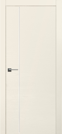 Межкомнатная дверь ПГ TOLEDO 7 в цвете Ясень Жемчужно-белый без стекла
