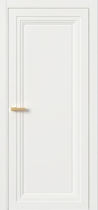 Межкомнатная Дверь ПГ Erte 1 Rustica  в цвете Бланж (RAL 9010) без стекла