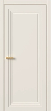 Межкомнатная Дверь ПГ Erte 1 Rustica  в цвете Кремово-белый без стекла