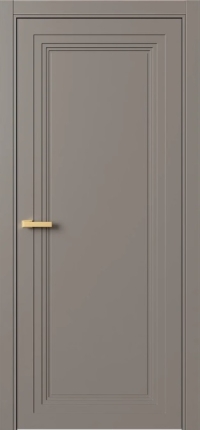 Межкомнатная Дверь ПГ Erte 1 Rustica  в цвете Умбра (NCS S 6005-Y50R) без стекла