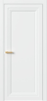 Межкомнатная Дверь ПГ Erte 1 Rustica  в цвете белоснежный без стекла