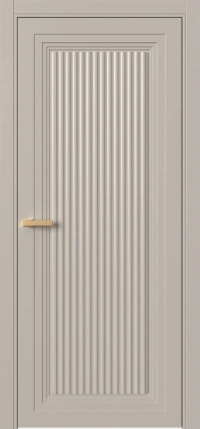 Межкомнатная Дверь ПГ Erte 1 Cannelure в цвете Грейдж (NCS S 3005-Y50R) без стекла