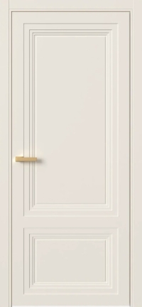 Межкомнатная Дверь ПГ Erte 2 Rustica в цвете Кремово-белый без стекла
