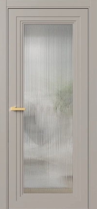 Межкомнатная Дверь ПО Erte 2 Rustica в цвете Молескин со стеклом НОВЫЙ Moru Оптивайт Прозрачный