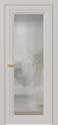 Межкомнатная Дверь ПО Erte 2 Rustica в цвете Кашемир (NCS S 2002-Y50R) со стеклом НОВЫЙ Moru Оптивайт Прозрачный