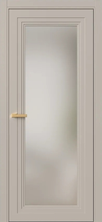Межкомнатная Дверь ПО Erte 1 в цвете Грейдж (NCS S 3005-Y50R) со стеклом НОВЫЙ Сатинат