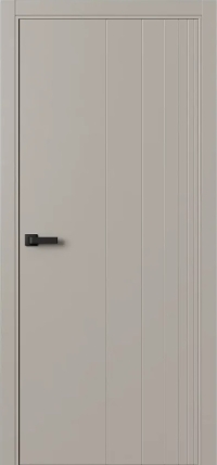 Межкомнатная Дверь ПГ Ritm 1 Progress в цвете Молескин без стекла