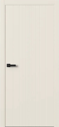 Межкомнатная Дверь ПГ Ritm 3 Progress в цвете Кремово-белый без стекла
