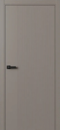 Межкомнатная Дверь ПГ Ritm Metr 1 в цвете Умбра (NCS S 6005-Y50R) без стекла