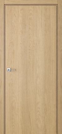 Межкомнатная дверь ПГ BASE 1 в цвете Дуб Сэнд без стекла