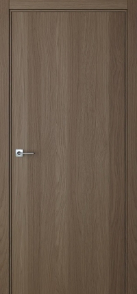 Межкомнатная дверь ПГ BASE 1 верикальное направление в цвете Дуб каменный без стекла