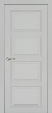 Межкомнатная дверь ПГ Elegance 5 в цвете Серый. без стекла