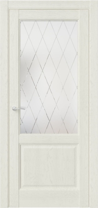 Межкомнатная дверь SE 4 в цвете Дуб монтана  со стеклом стекло №2 белое НЕВА