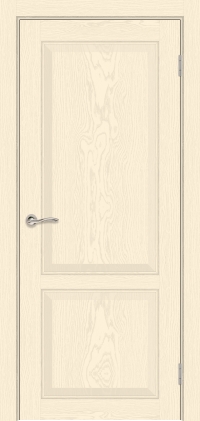 Межкомнатная дверь ПГ Elegance 2 в цвете Дуб Молочно-Белый без стекла
