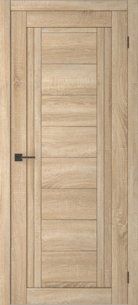 Межкомнатная дверь ПГ SMART X 32 в цвете sonoma oak без стекла